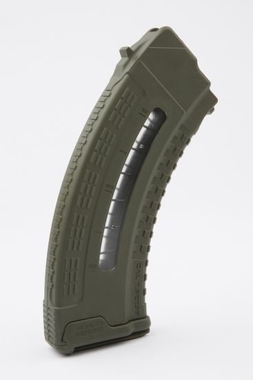 Магазин полимерный 7.62x39 на 30 патронов для AK (green)