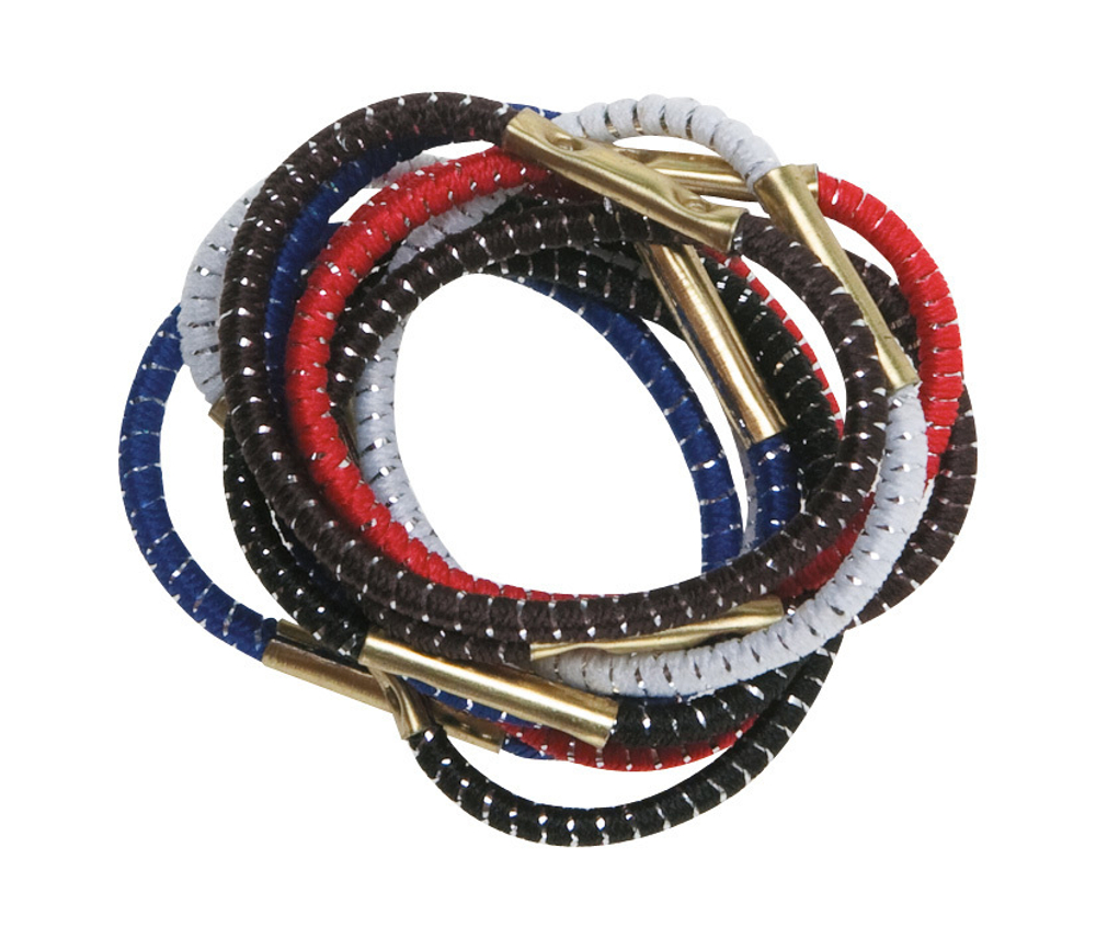 Резинки для волос цветные, mini, DEWAL, 10 шт.