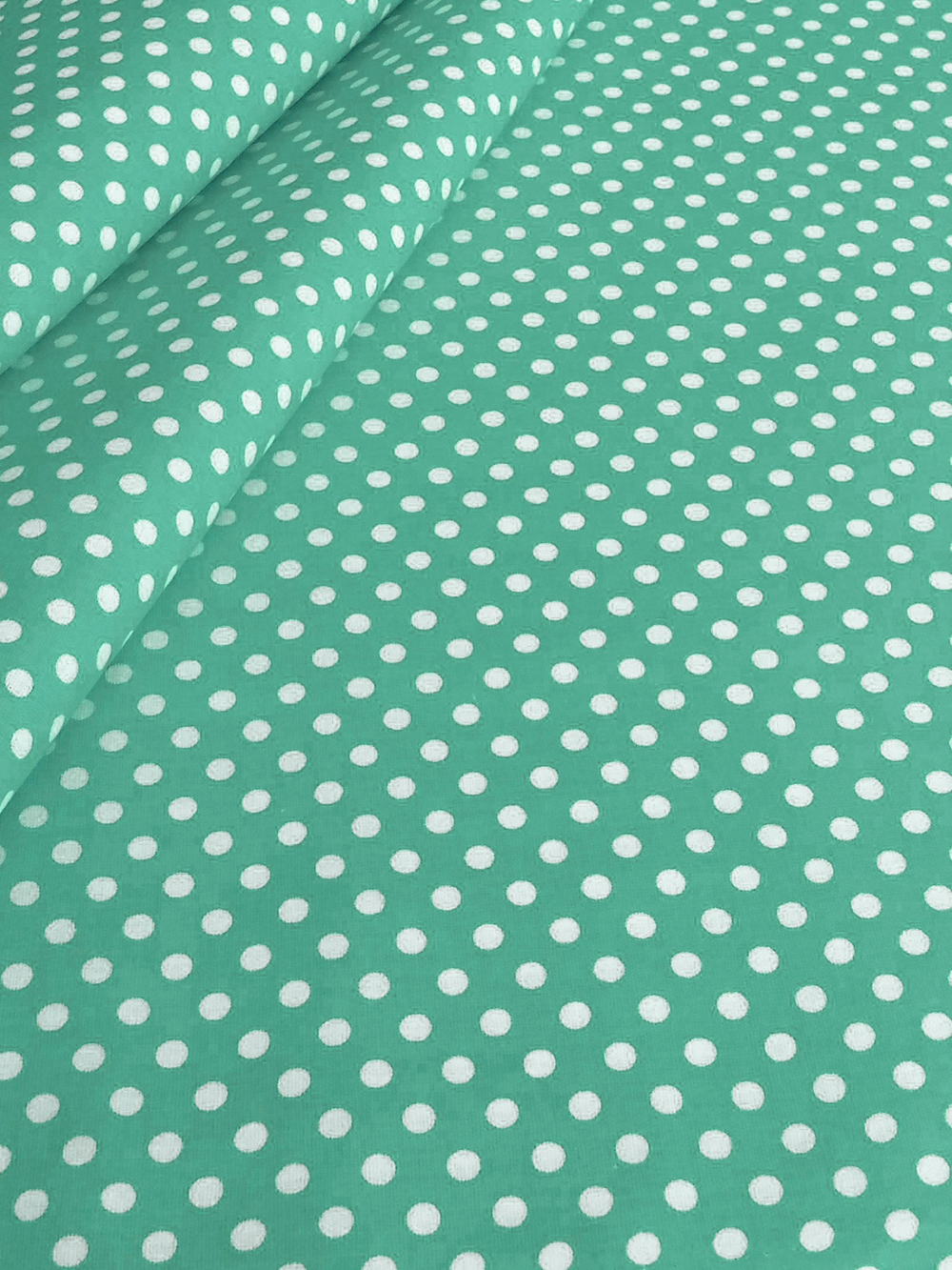 Ткань бязь плательная, рис. " Горох 6 мм", ширина 150 см, арт. 048