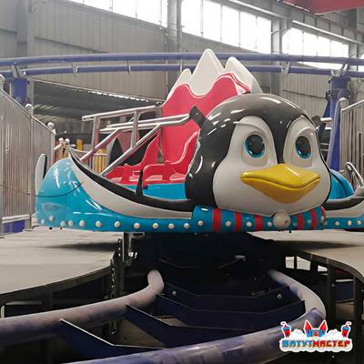 Детский аттракцион горка «Небоскрёб», 4 кабины 8 мест, 23×20×3,5 м