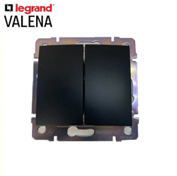 0305 Выкл 2 кл (Чёрный)