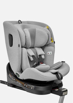 Peppy Автокресло UNOfix grey серый 0-36