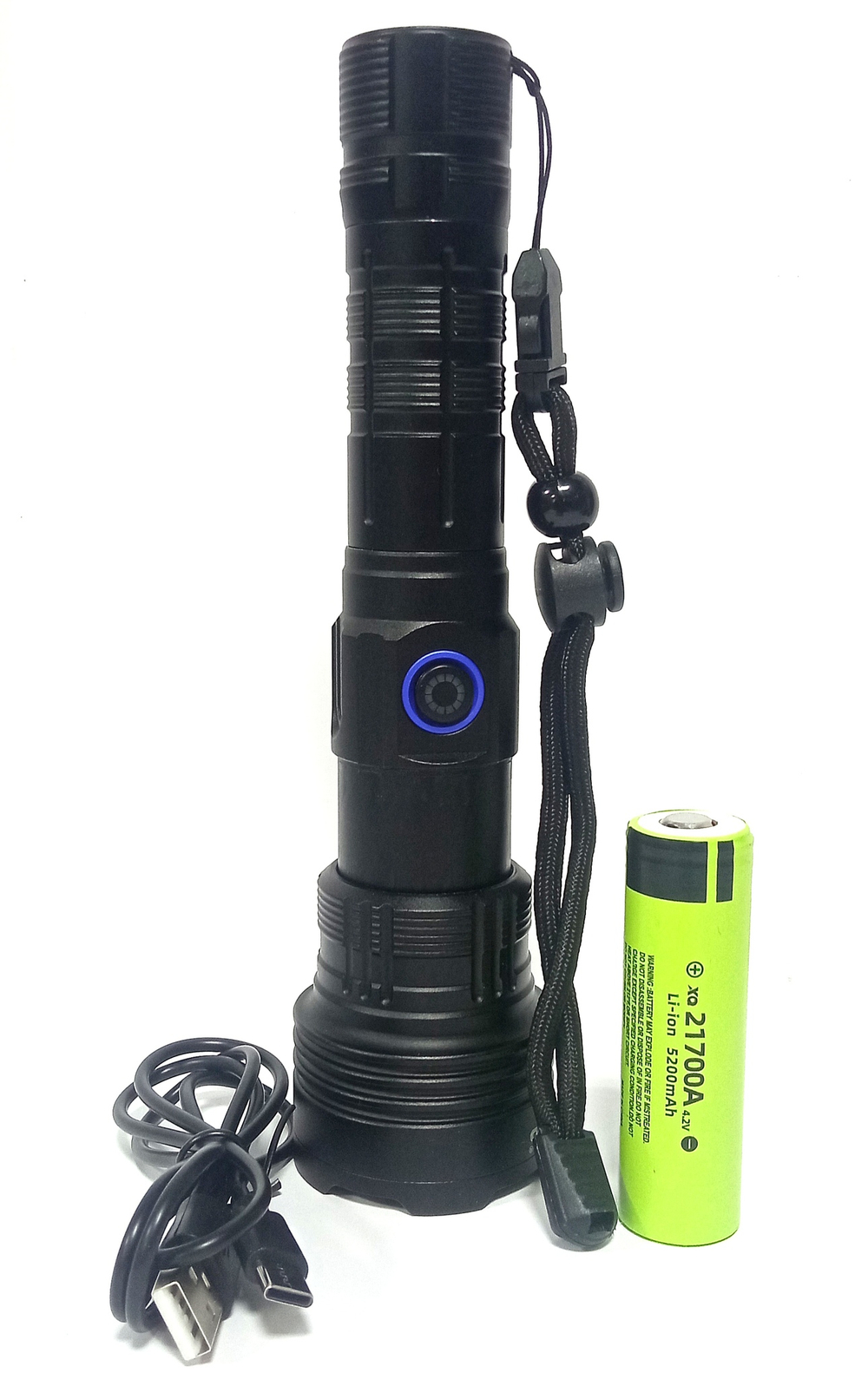 Фонарь Огонь H-342-PM40-TG Police (8880000W) белый лазер