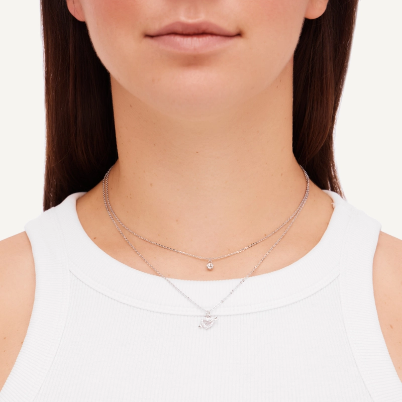 Колье Капля и Сердце