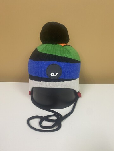 Шапка мультицвет зимняя детская, размер 48,50