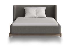 Кровать Basic спальное место 120*200 см (капучино, твид)