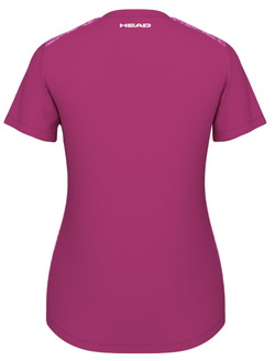 Женская теннисная футболка Head Tie-Break II T-Shirt - Розовый