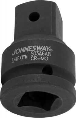 S03A6A8 Переходник для ударного инструмента 3/4"DR(F)*1"DR(M)