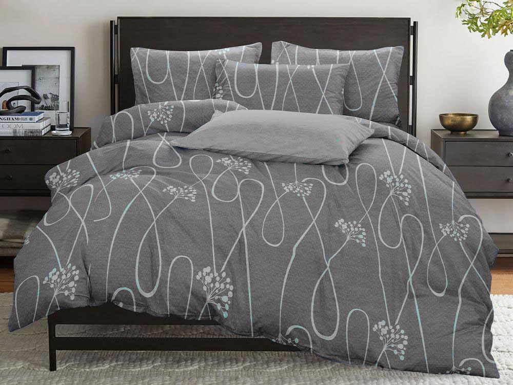 КПБ Дуэт с простыней на рез. 160х200 БЯЗЬ "ББ31"