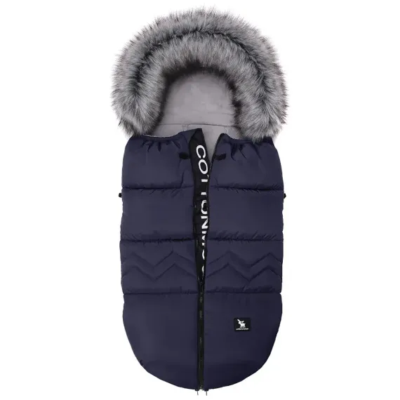Зимний конверт CottonMoose North Footmuff Dark Blue