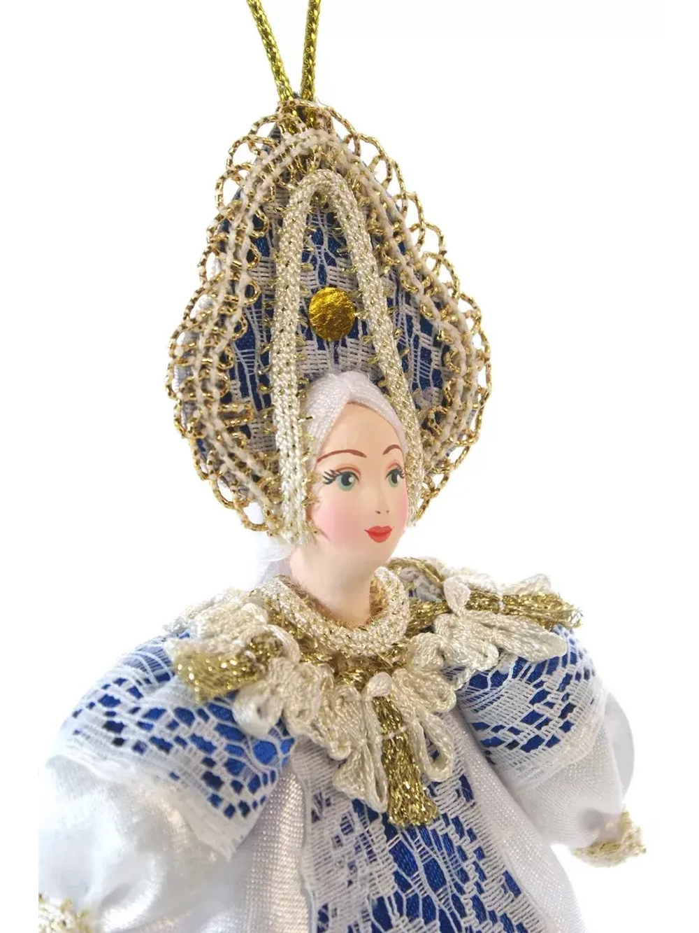 Кукла елочная игрушка Снегурочка