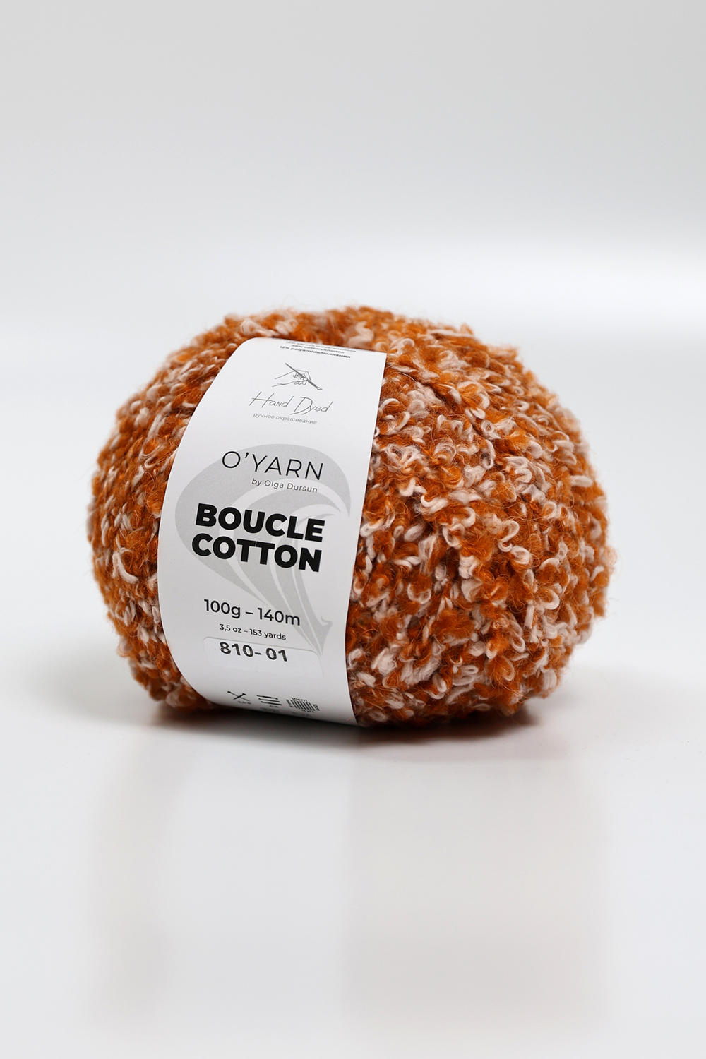 O’YARN BOUCLE COTTON, 100г