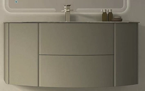 Тумба с раковиной Cezares EDEN 90 55069 90 Grigio talpa opaco