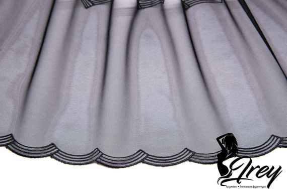 05-92 Вышивка на неэл. сетке 18 см, черный