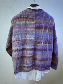 Вязаный кардиган оверсайз с V вырезом Spark на пуговицах