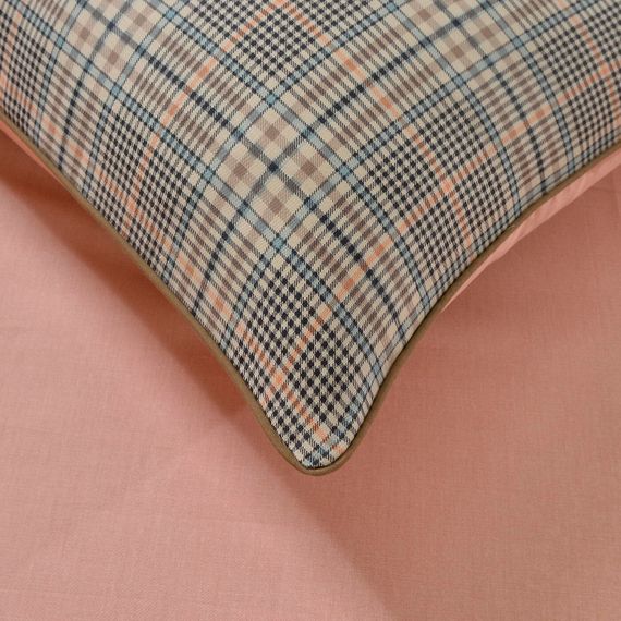 Лавр (розовый) КПБ сатин 7Е