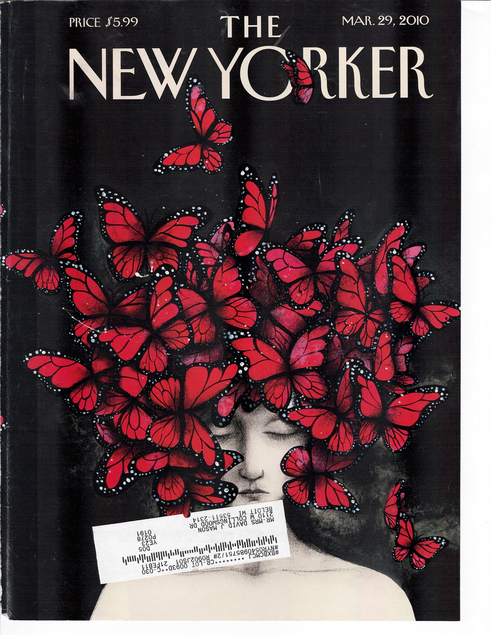 Журнал The New Yorker 29-03-2010, обложка
