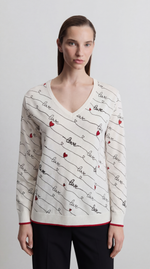 Джемпер LeoUgo с принтом "LOVE"