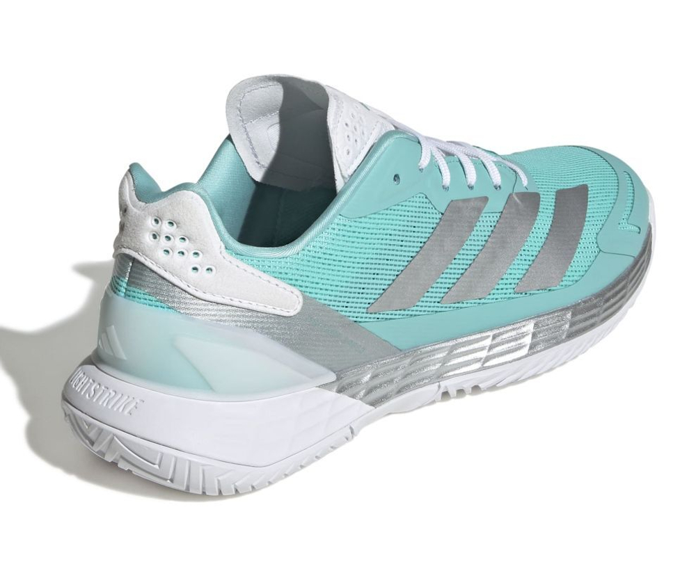Женские теннисные кроссовки Adidas Defiant Speed 2 W - flaaqu/silvmt/minton