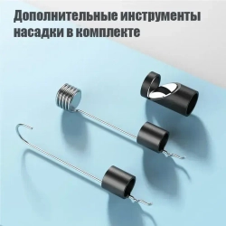 Эндоскоп для смартфона / Эндоскоп ГИБКИЙ и для компьютера для Android, 5 метров, microUSB, USB, Type-S водонепроницаемый, для телефона и смартфона.