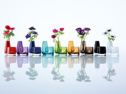 Ваза в форме бутона Flower Colour 14 см мока LSA International