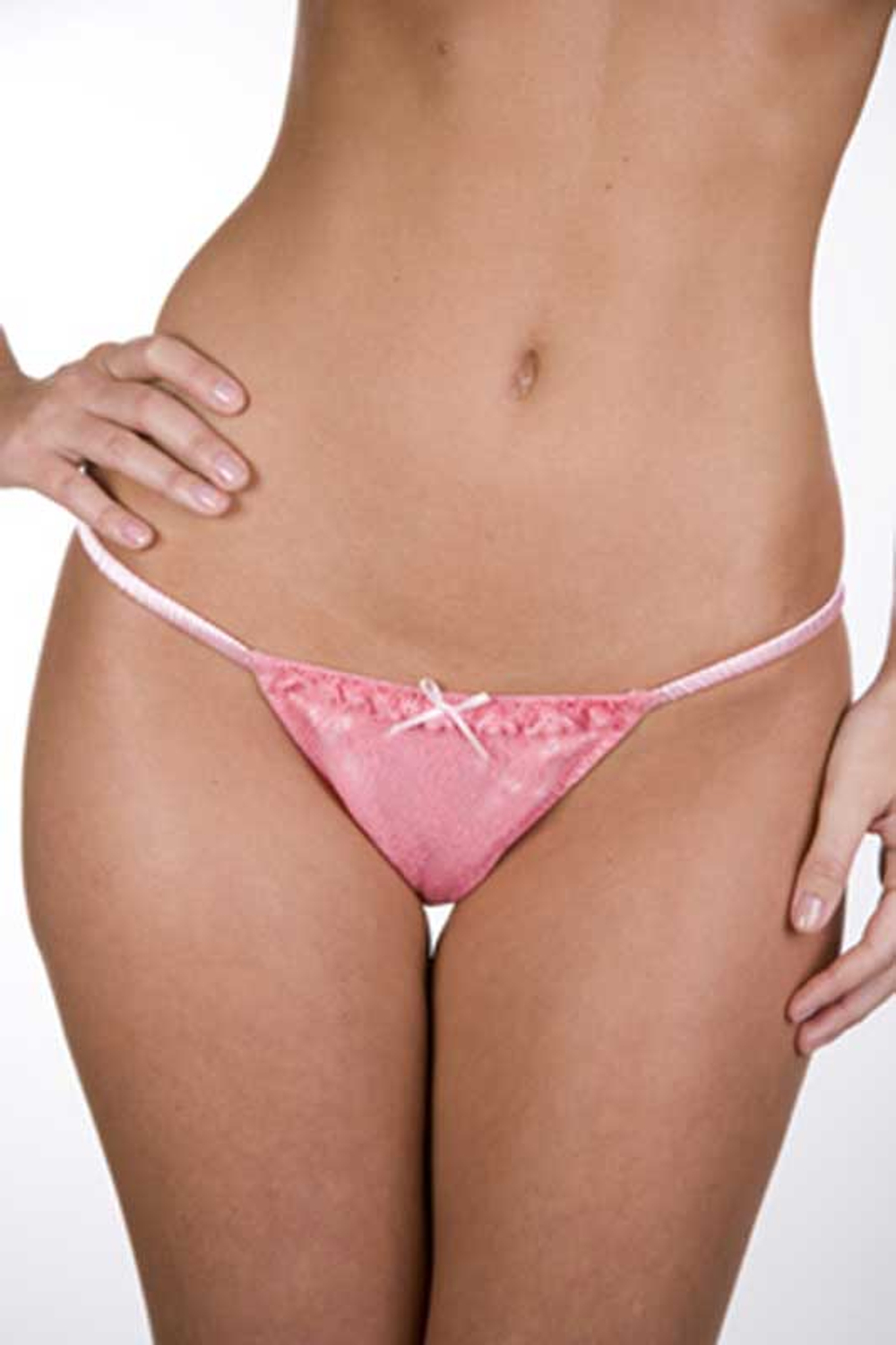 Нежные трусики-стринги Candy (Размер: S) (Цвет: розовый)