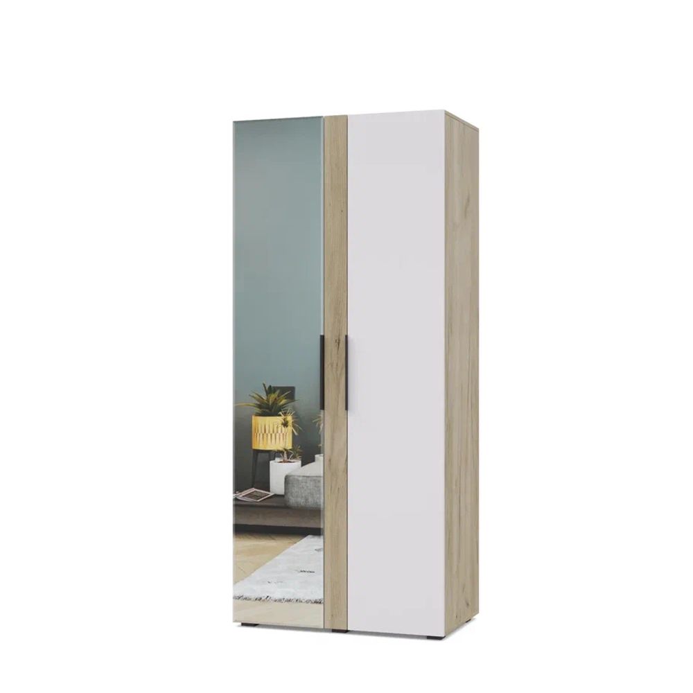 Шкаф двухстворчатый "Пандора" П22 (1 зеркало), ЛДСП, МОДЕРИУМ, г. Ижевск