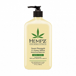 Молочко для тела увлажняющее "Ананас и Медовая Дыня" Hempz Sweet Pineapple & Honey Melon Herbal Body Moisturizer 500 мл