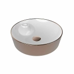 Раковина накладная Bien Flame 42,5 FALG04301FD1G5000 розовое золото
