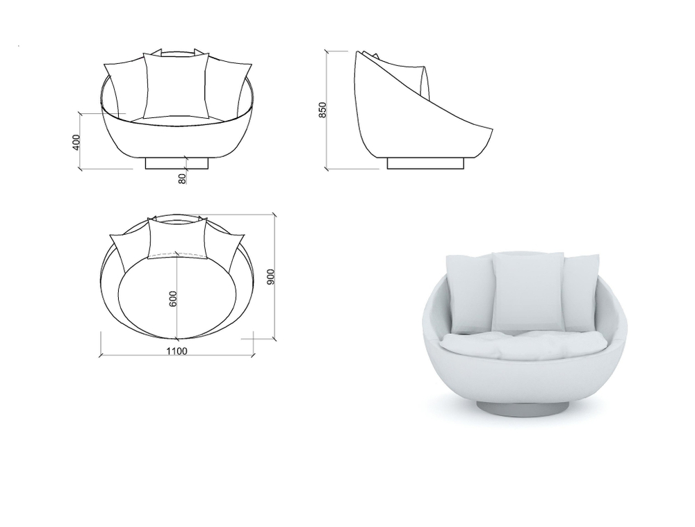 Кресло Манго