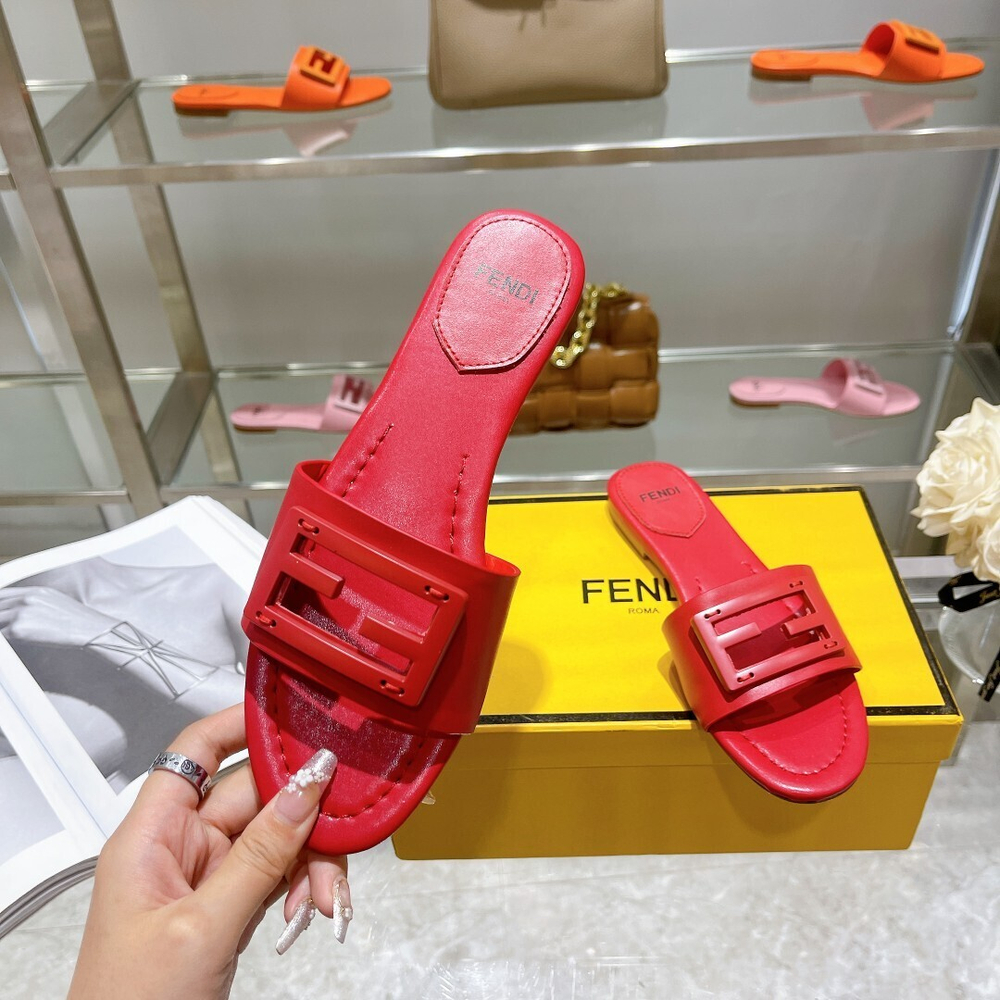 Fendi Baguette Slides