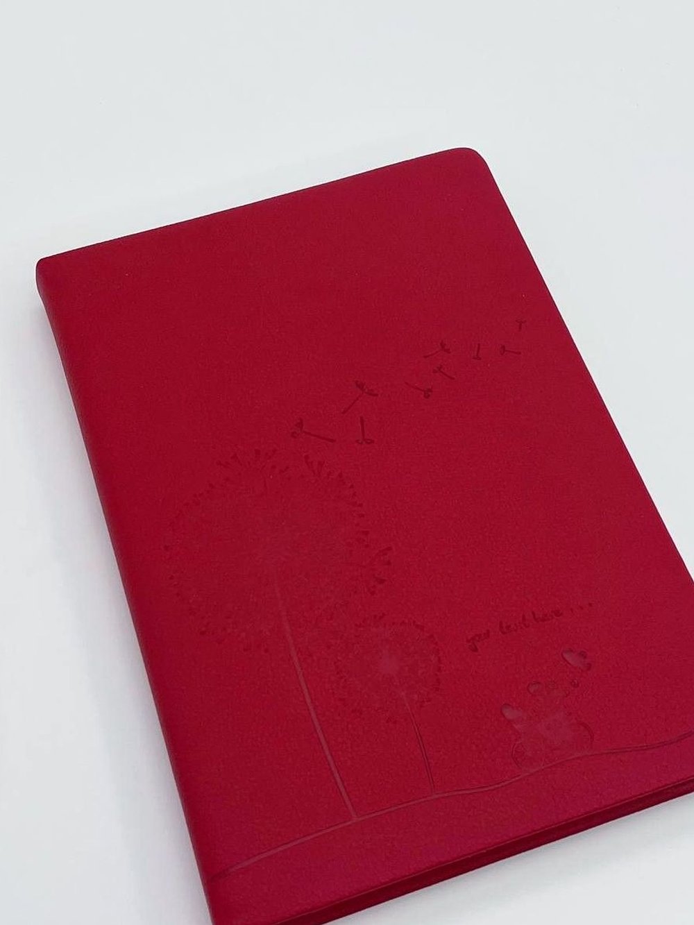 Блокнот 144 л А5 линейка одуванчик красный (8344-17)