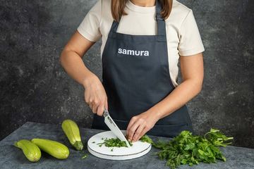 Фартук Samura малый, серый SAP-02G