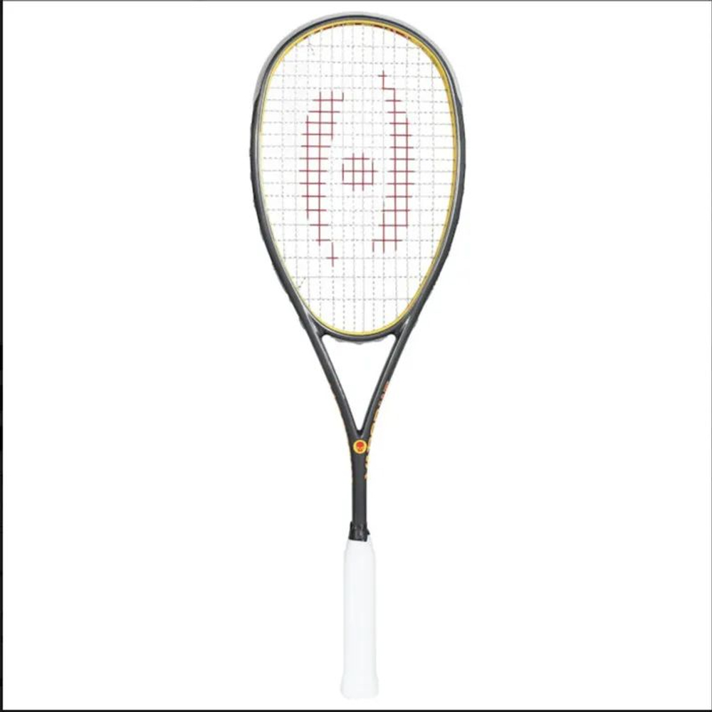 Harrow Vapor 115 Misfit, Squash Racket, Grey/Yellow/Red