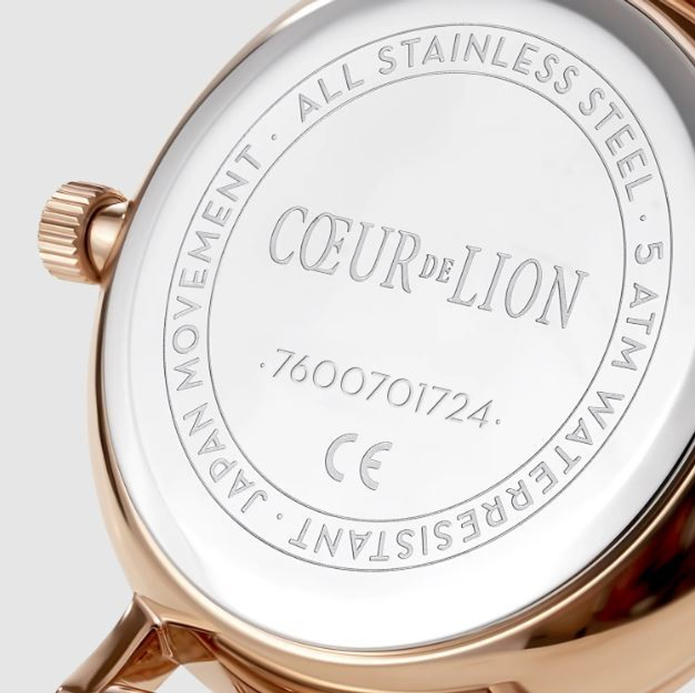 Часы Coeur de Lion Rosegold-Brown 7601/70-1636