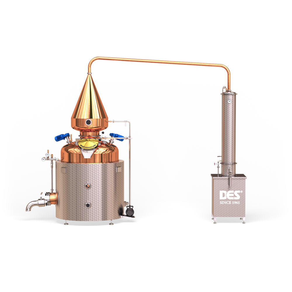 Дистиллятор промышленный медный DES DWA 1000 л