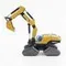 Металлический экскаватор HUI NA TOYS I9 concept 1/50 HN1703