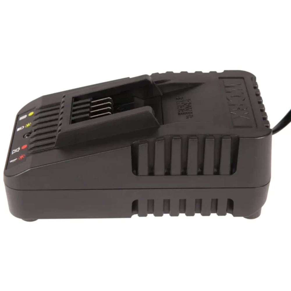 WORX WG543E 20В аккумуляторная воздуходувка бесщеточная (1 x 4 Ач, ЗУ) 42.5 м/с