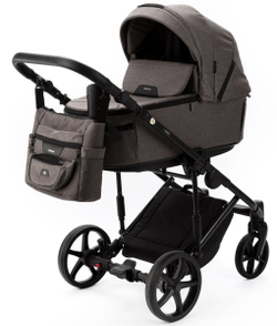 Детская коляска Adamex Zico New 2 в 1 ZN-TK21 TIP (ТЕМНО-БЕЖЕВЫЙ)