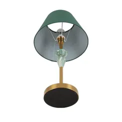 8275/1T CLASSI латунь/зеленый, металл/керамика/ткань Настольная лампа Е14 1*40W 220V VERMONT