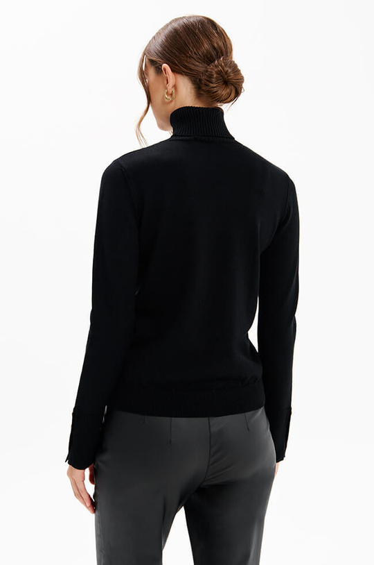 23375 Свитер женский (черный)