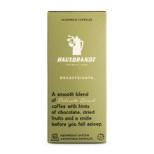 Кофе в капсулах Hausbrandt Decaffeinato, 4 упаковки по 10 шт