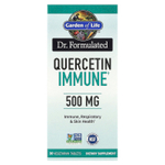 Garden of Life, Компания Dr. Formulated, кверцетин для иммунитета, 500 мг, 30 вегетарианских таблеток