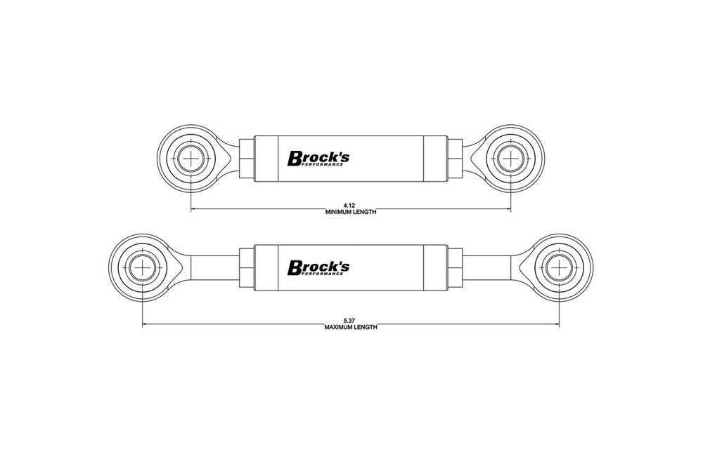 Brocks Performance Линк DDC с регулировкой BMW S 1000 RR (2020-2026) K67 903873