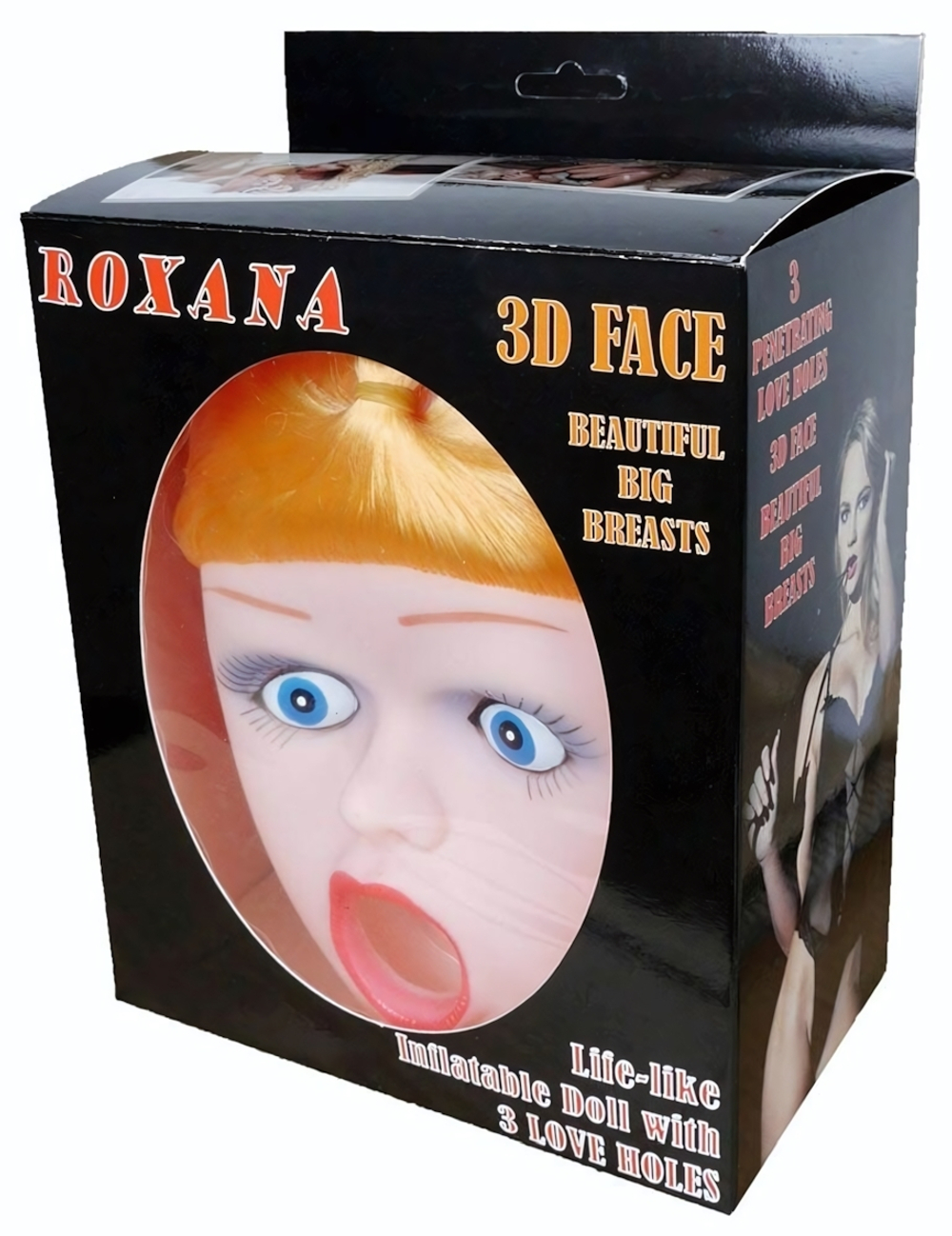 Надувная секс-кукла Roxana 3D (Цвет: телесный)