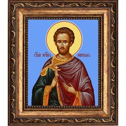 Маркелл святой мученик. Икона на холсте.