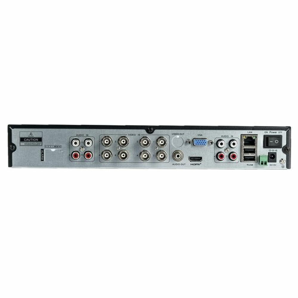 Видеорегистратор SARMATT "DSR-825-Real", гибридный, 8 каналов, 5 MP, AHD, TVI, CVI