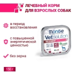 Влажный корм диетический Monge VetSolution Dog Recovery Рекавери для собак при восстановлении питания в период выздоровления 150 г