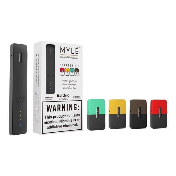 Купить Myle Vapor Myle Starter Kit + 4 картриджа Limited Edition (Черный)