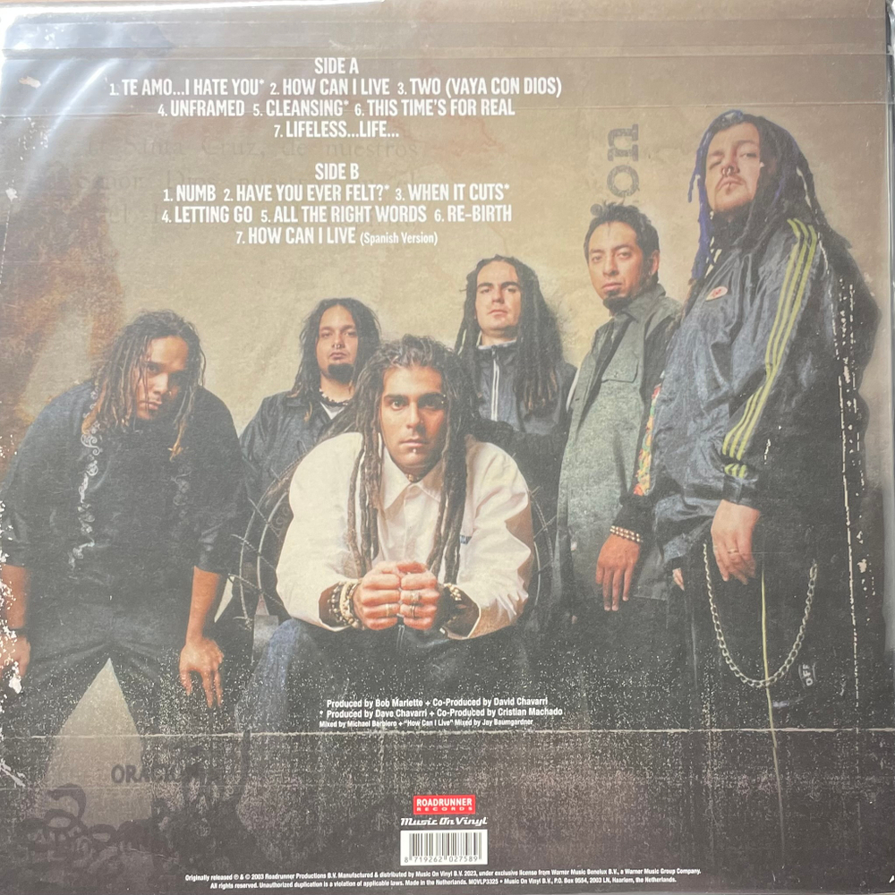 Ill Niño ‎– Confession (Голландия 2023г.) Gold